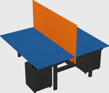 Shared electric desk