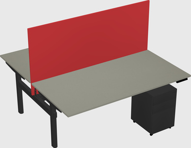 Shared electric desk
