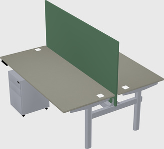 Shared electric desk