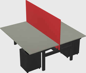 Shared electric desk