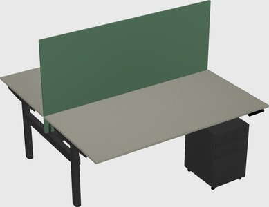 Shared electric desk