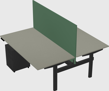 Shared electric desk