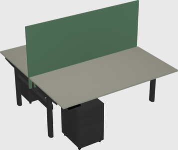 Shared electric desk