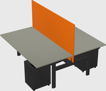Shared electric desk