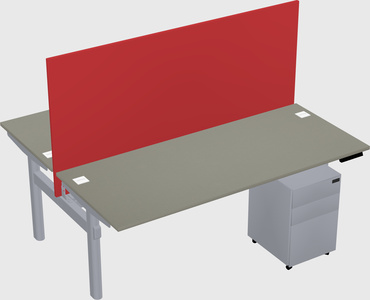 Shared electric desk