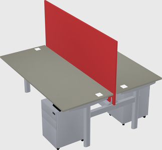 Shared electric desk