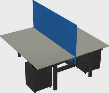 Shared electric desk