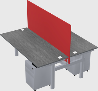 Shared electric desk