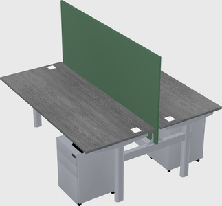 Shared electric desk