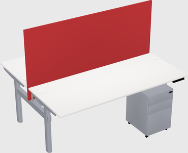 Shared electric desk