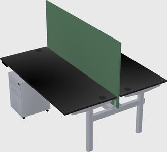 Shared electric desk