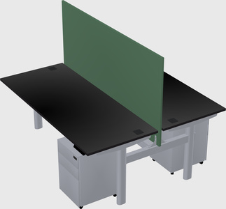 Shared electric desk