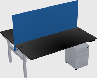 Shared electric desk