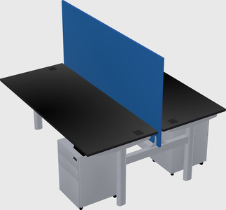 Shared electric desk
