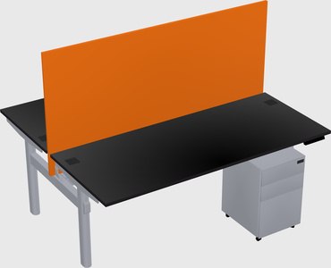 Shared electric desk