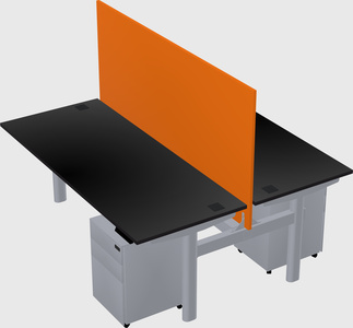 Shared electric desk