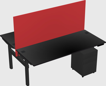 Shared electric desk