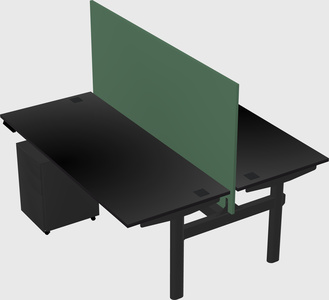 Shared electric desk