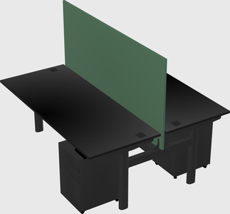 Shared electric desk