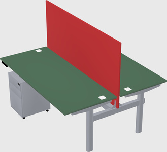 Shared electric desk