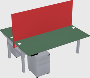 Shared electric desk