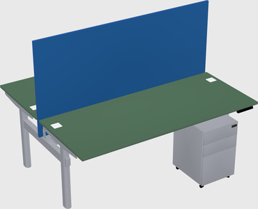 Shared electric desk
