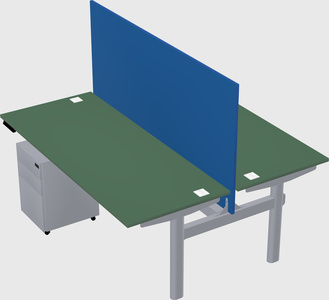 Shared electric desk