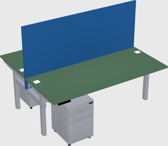 Shared electric desk
