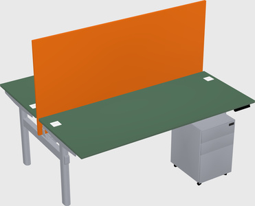 Shared electric desk