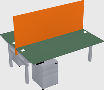 Shared electric desk