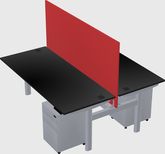Shared electric desk