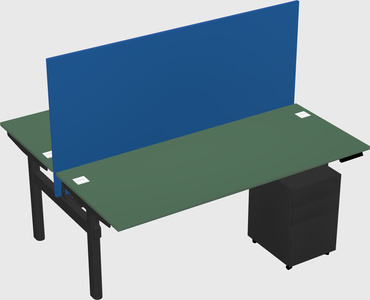 Shared electric desk