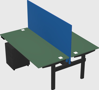 Shared electric desk