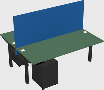 Shared electric desk