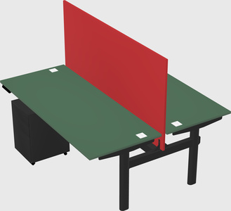 Shared electric desk