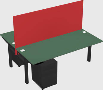 Shared electric desk