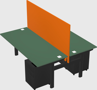 Shared electric desk