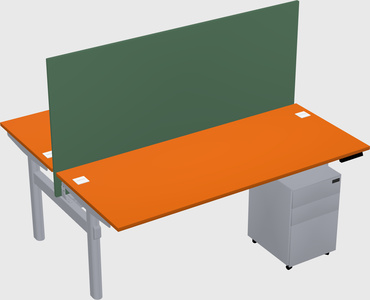 Shared electric desk