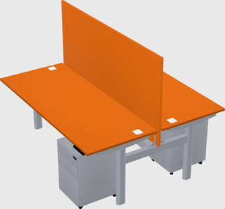 Shared electric desk