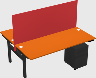 Shared electric desk