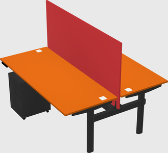 Shared electric desk