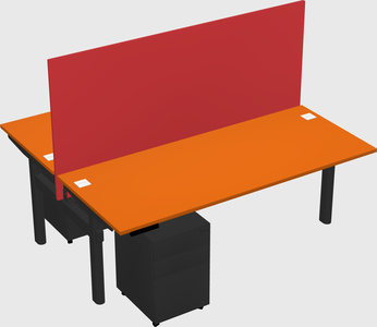 Shared electric desk