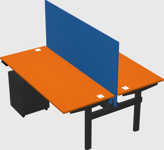 Shared electric desk