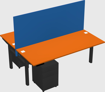 Shared electric desk