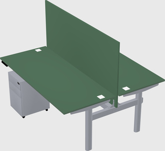 Shared electric desk