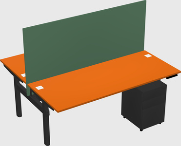 Shared electric desk