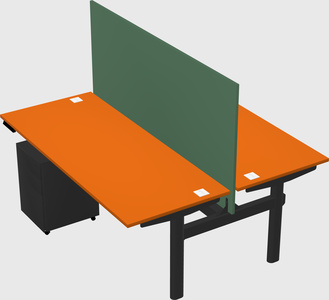 Shared electric desk