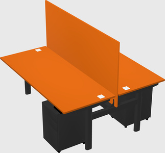 Shared electric desk