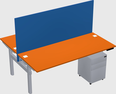 Shared electric desk