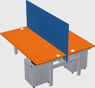 Shared electric desk